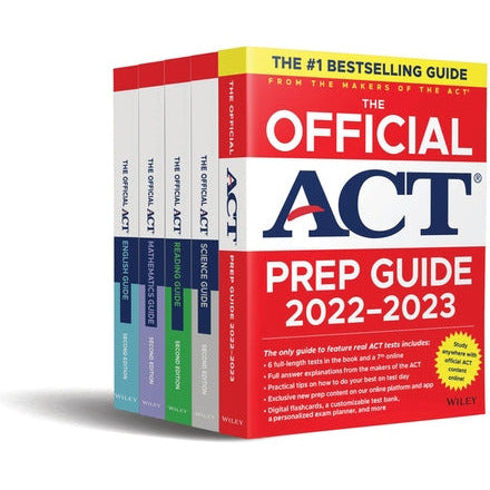 The Official ACT Prep & Subject Guides 2022-2023 Complete Set by ACT