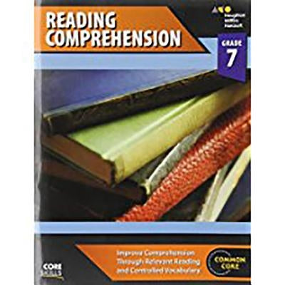 Core Skills Reading Comprehension Workbook Grade 7 by Houghton Mifflin Harcourt