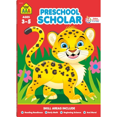 School Zone Preschool Scholar Workbook by School Zone