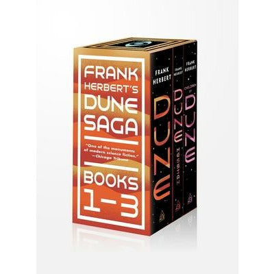 Frank Herbert's Dune Saga 3-Book Boxed Set: Dune, Dune Messiah, and Children of Dune by Frank Herbert