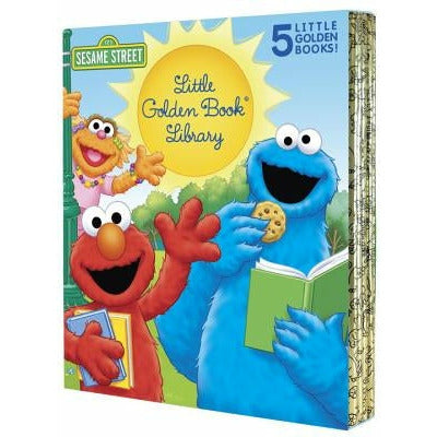 Sesame Street Little Golden Book Library 5-Book Boxed Set: My Name Is Elmo; Elmo Loves You; Elmo's Tricky Tongue Twisters; The Monster on the Bus; The by Sarah Albee