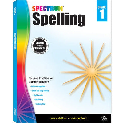 Spectrum Spelling, Grade 1 by Spectrum