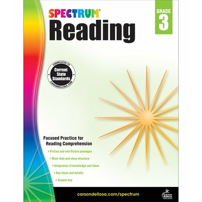 Spectrum Reading Workbook, Grade 3 by Spectrum