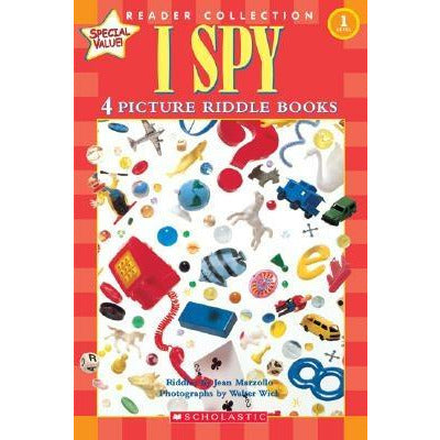 I Spy (Scholastic Reader, Level 1): 4 Picture Riddle Books by Jean Marzollo