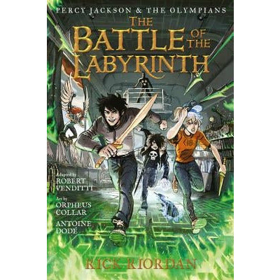 Percy Jackson and the Olympians: The Battle of the Labyrinth: The Graphic Novel by Rick Riordan
