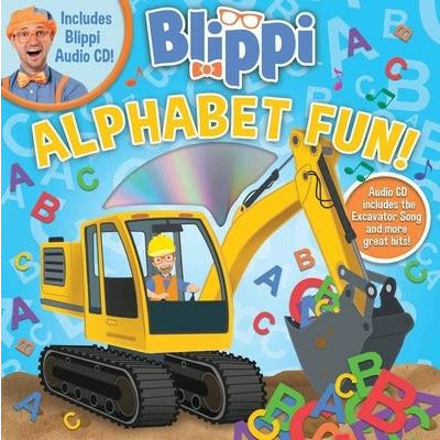 Blippi: Alphabet Fun! [With Audio CD] by Editors of Studio Fun International