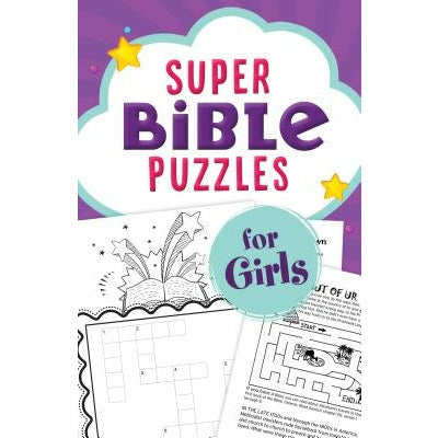 Super Bible Puzzles for Girls by Compiled by Barbour Staff