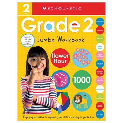 Second Grade Jumbo Workbook: Scholastic Early Learners (Jumbo Workbook) by Scholastic