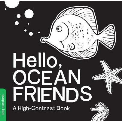Hello, Ocean Friends: A High-Contrast Book by Duopress Labs