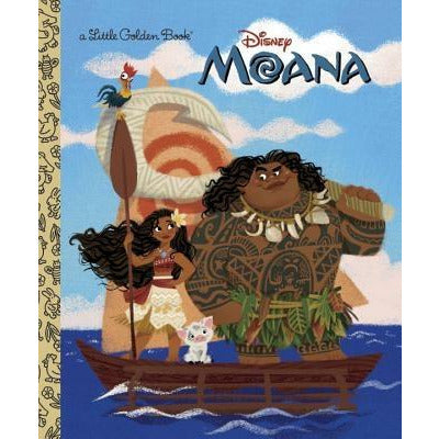 Moana Little Golden Book by Laura Hitchcock