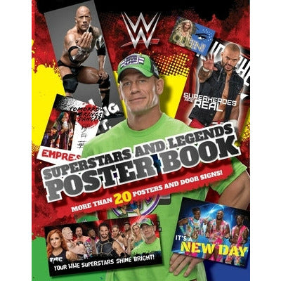 WWE Superstars and Legends Poster Book by Buzzpop