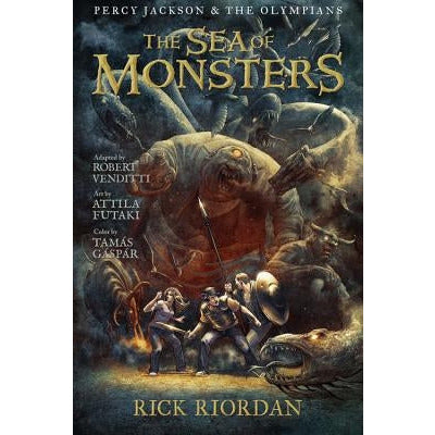 Percy Jackson and the Olympians Sea of Monsters, The: The Graphic Novel by Rick Riordan