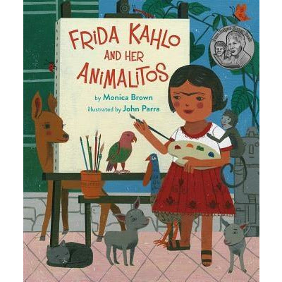 Frida Kahlo and Her Animalitos, 1 by Monica Brown