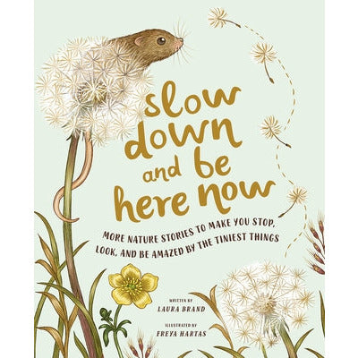 Slow Down and Be Here Now: More Nature Stories to Make You Stop, Look, and Be Amazed by the Tiniest Things by Laura Brand