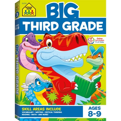 School Zone Big Third Grade Workbook by School Zone