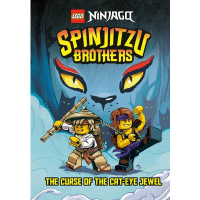 Spinjitzu Brothers #1: The Curse of the Cat-Eye Jewel (Lego Ninjago) by Tracey West