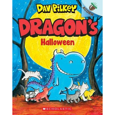 Dragon's Halloween: An Acorn Book (Dragon #4), 4 by Dav Pilkey