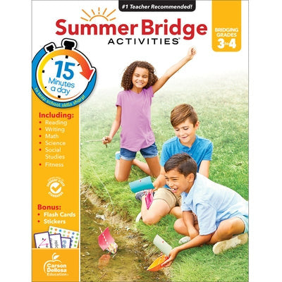 Summer Bridge Activities(r), Grades 3 - 4 by Summer Bridge Activities