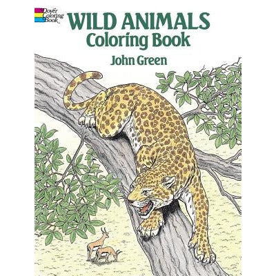 Wild Animals Coloring Book by John Green