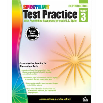 Spectrum Test Practice, Grade 3 by Spectrum