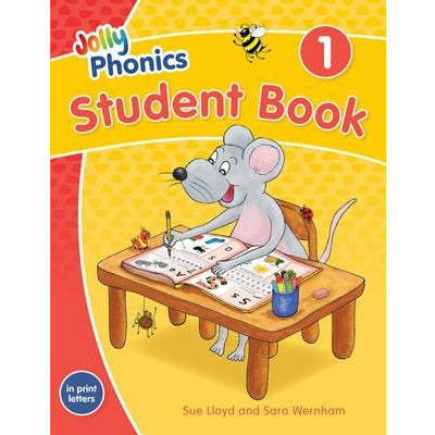 Jolly Phonics Student Book 1: In Print Letters (American English Edition) by Sara Wernham
