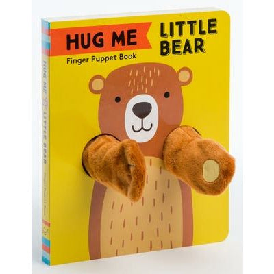 Hug Me Little Bear: Finger Puppet Book: (Baby's First Book, Animal Books for Toddlers, Interactive Books for Toddlers) by Chronicle Books