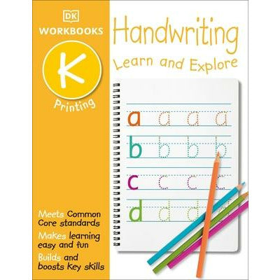 DK Workbooks: Handwriting: Printing, Kindergarten: Learn and Explore by DK