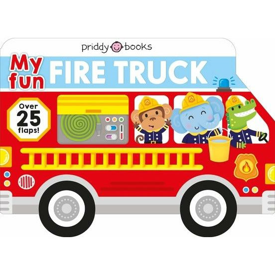 My Fun Flap Book: My Fun Fire Truck by Roger Priddy