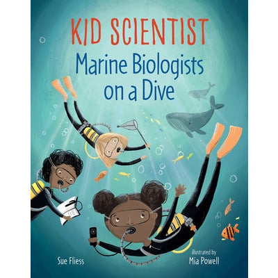 Marine Biologists on a Dive by Sue Fliess