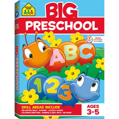 School Zone Big Preschool Workbook by School Zone