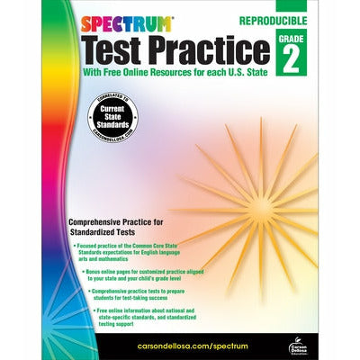 Spectrum Test Practice, Grade 2 by Spectrum