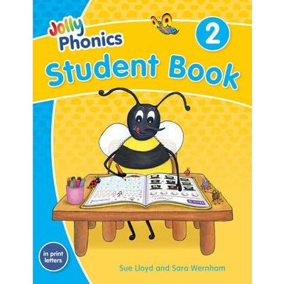 Jolly Phonics Student Book 2: In Print Letters (American English Edition) by Sara Wernham