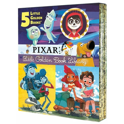 Pixar Little Golden Book Library (Disney/Pixar): Coco, Up, Onward, Soul, Luca by Various