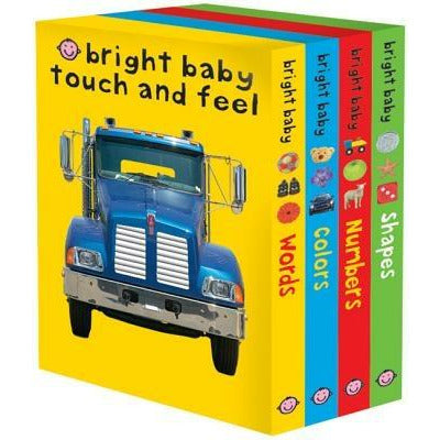 Bright Baby Touch & Feel Slipcase 2: Includes Words, Colors, Numbers, and Shapes by Roger Priddy