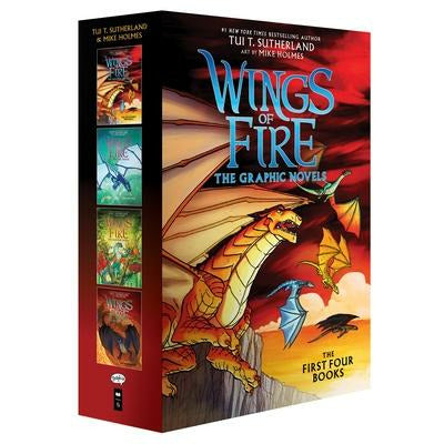 Wings of Fire #1-#4: A Graphic Novel Box Set (Wings of Fire Graphic Novels #1-#4) by Tui T. Sutherland