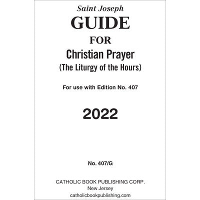 Christian Prayer Guide for 2022 (Large Type) by Catholic Book Publishing Corp