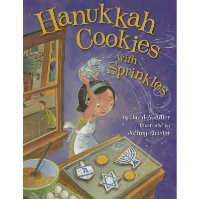 Hanukkah Cookies with Sprinkles by David A. Adler