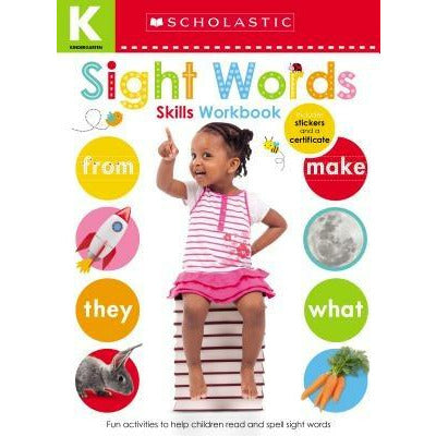 Sight Words Kindergarten Workbook: Scholastic Early Learners (Skills Workbook) by Scholastic