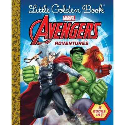 Little Golden Book Avengers Adventures (Marvel) by Various