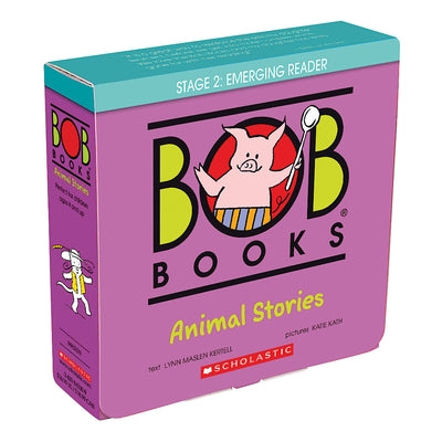 Bob Books - Animal Stories Box Set Phonics, Ages 4 and Up, Kindergarten (Stage 2: Emerging Reader) by Lynn Maslen Kertell
