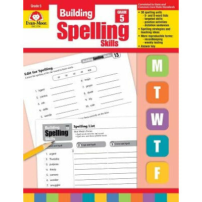 Building Spelling Skills Grade 5 by Evan-Moor Educational Publishers