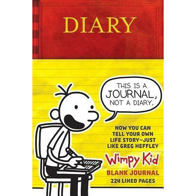 Diary of a Wimpy Kid Blank Journal by Jeff Kinney