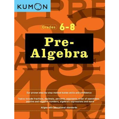 Pre Algebra by Kumon