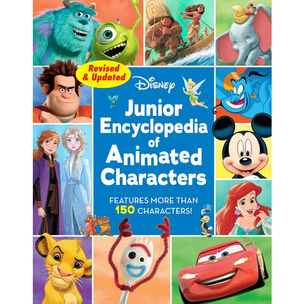 Junior Encyclopedia of Animated Characters by Disney Books