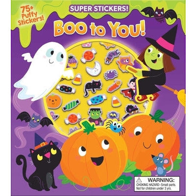 Halloween Super Puffy Stickers! Boo to You! by Samantha Meredith