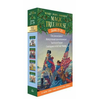 Magic Tree House Books 21-24 Boxed Set: American History Quartet by Mary Pope Osborne