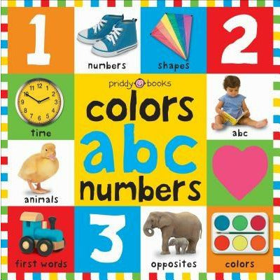 Big Board Books Colors, Abc, Numbers by Roger Priddy