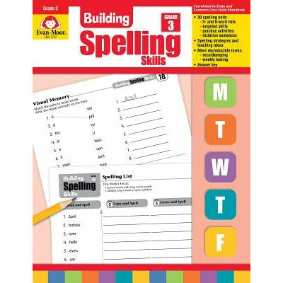Building Spelling Skills Grade 3 by Evan-Moor Educational Publishers
