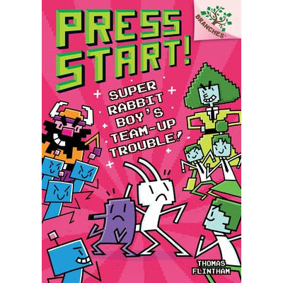 Super Rabbit Boy's Team-Up Trouble!: A Branches Book (Press Start! #10) (Library Edition): Volume 10 by Thomas Flintham