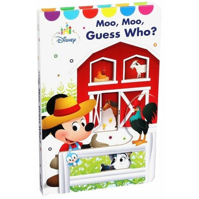 Disney Baby Moo, Moo, Guess Who? by Sally Little